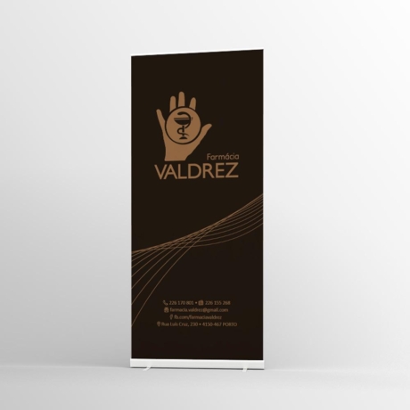 Roll-up Farmácia Valdrez